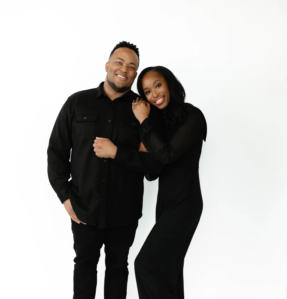 Jeremy Dudley and his wife